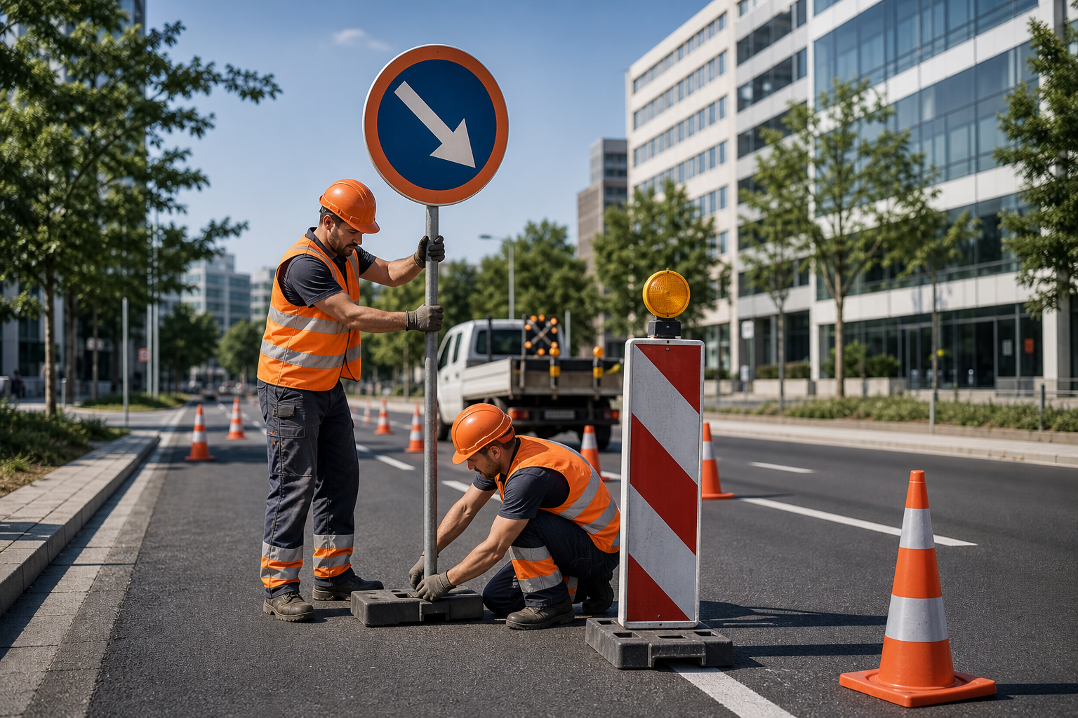 Oznakowanie drogowe i organizacja ruchu w Łodzi i województwie łódzkim